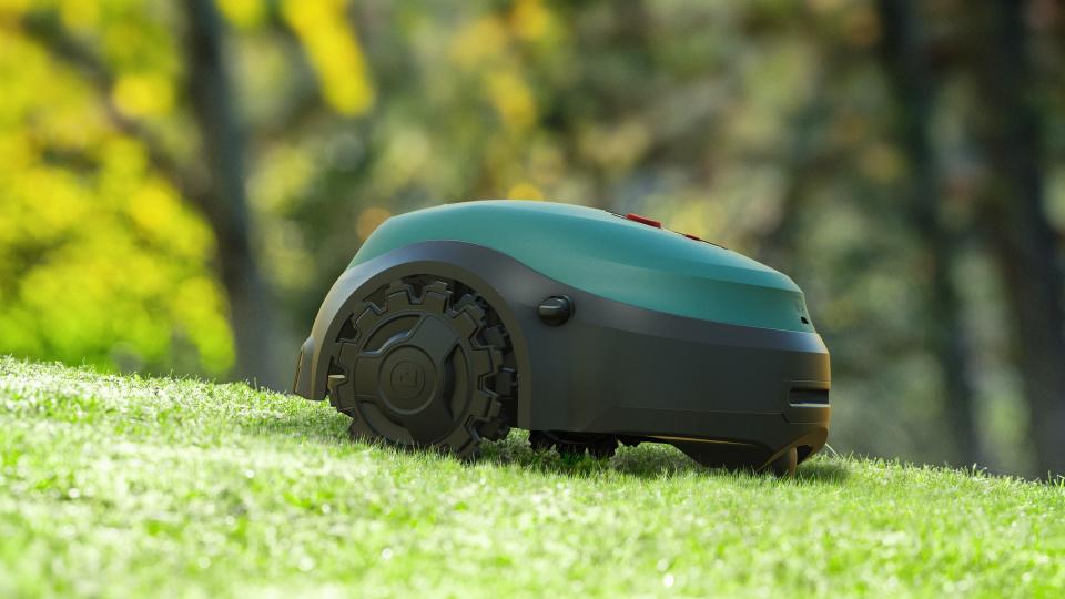 Grasmaaier robotmaaier gras tuin inspiratie Droomtuin